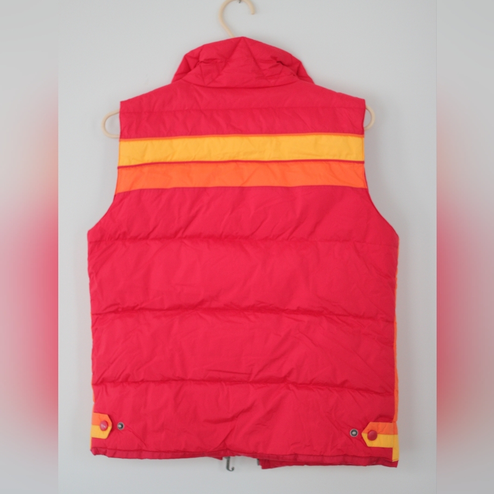 AMAZING and RARE 2000s Does 70s Juicy Couture Puffer Vest With Detachable Collar - Picture 6 of 7